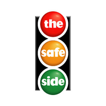 On The Safe Side Traffic Light Logo 