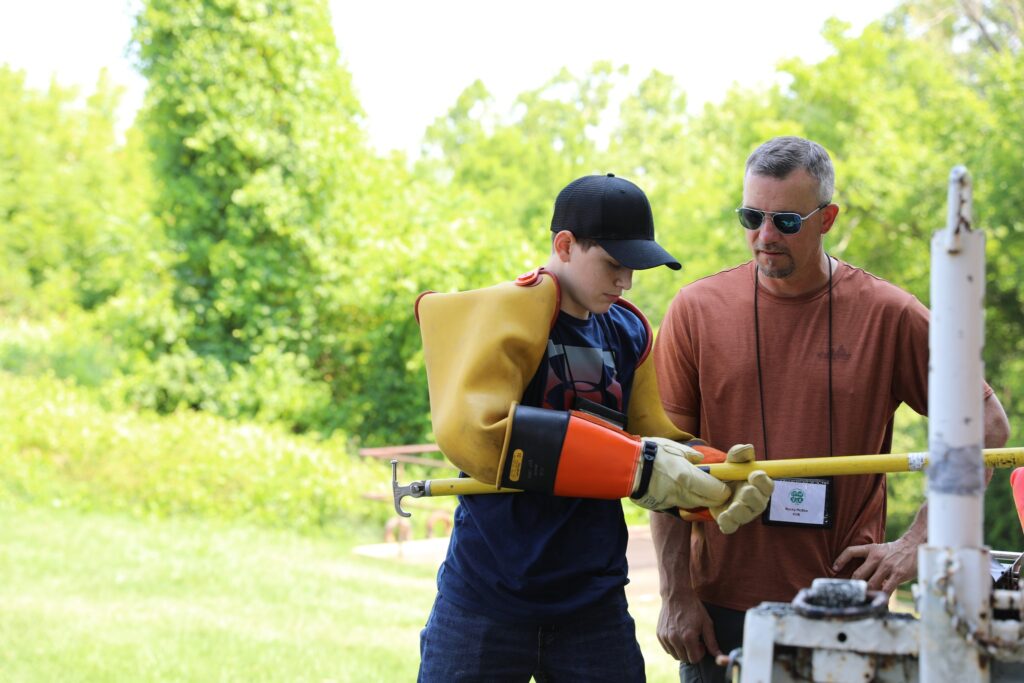 Josh Holder at electric camp